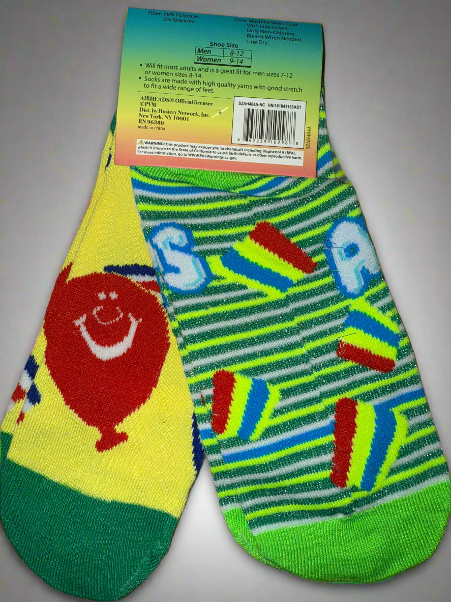 Air Head Extreme Candy Socks (2PK)