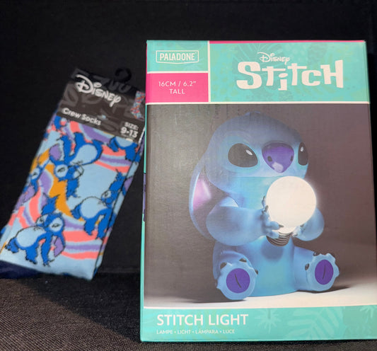 Stitch Night Light /Sock Set