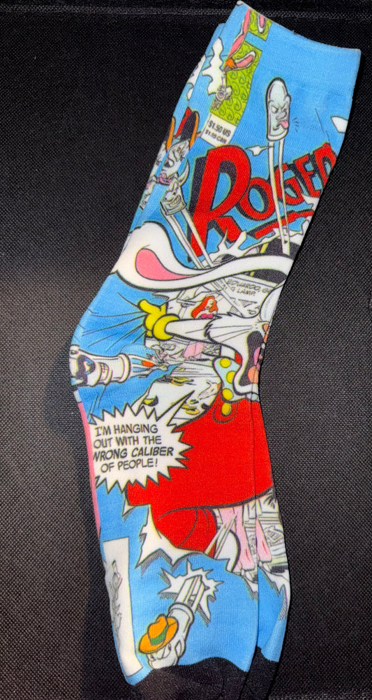 Roger Rabbit Crew Socks