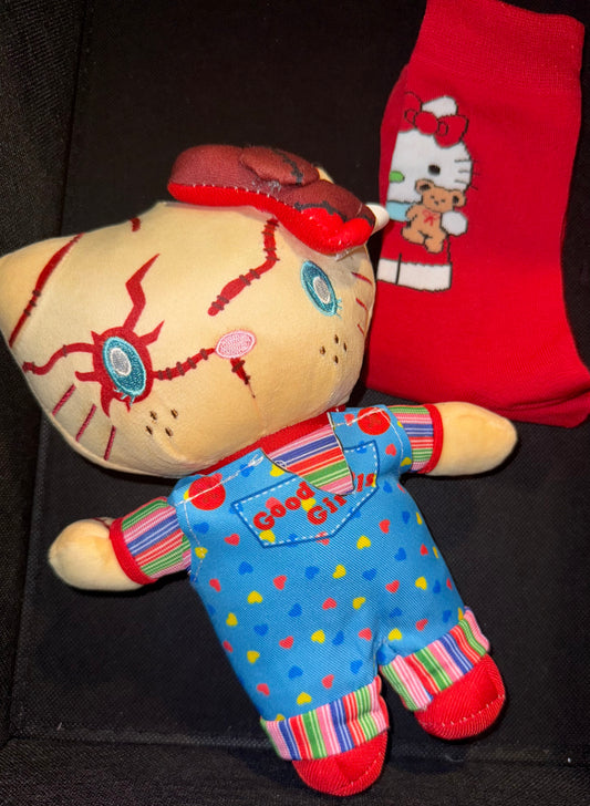CHucky/Hello Kitty Plush Set