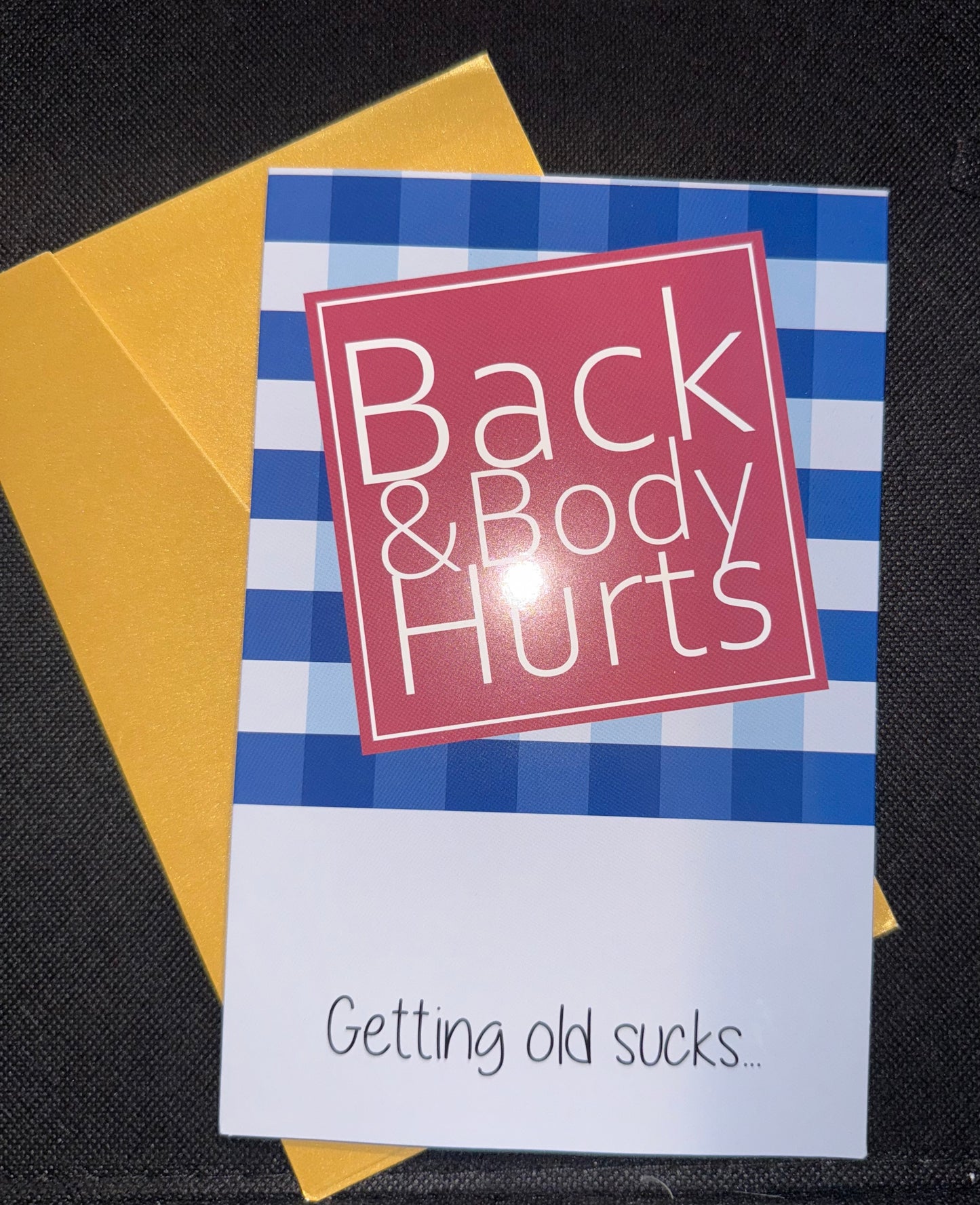 "Old Sucks" Birthday Card