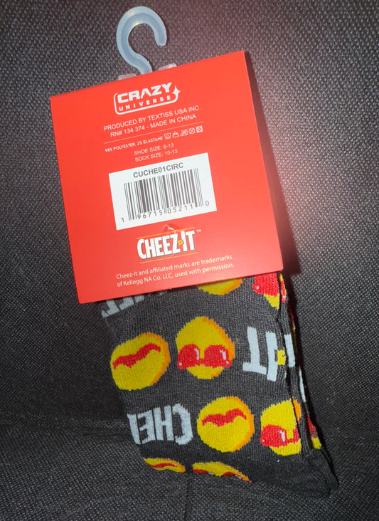 Cheez-IT Socks