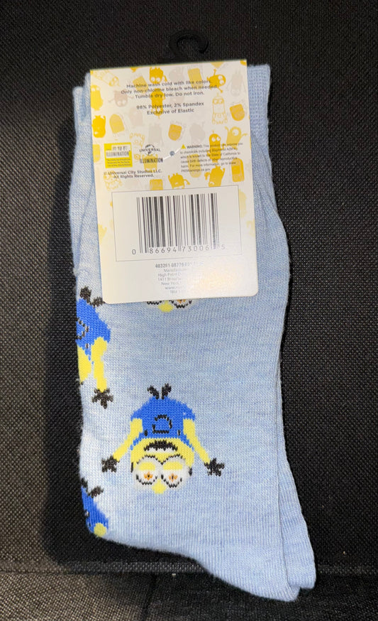 Minions Crew Socks