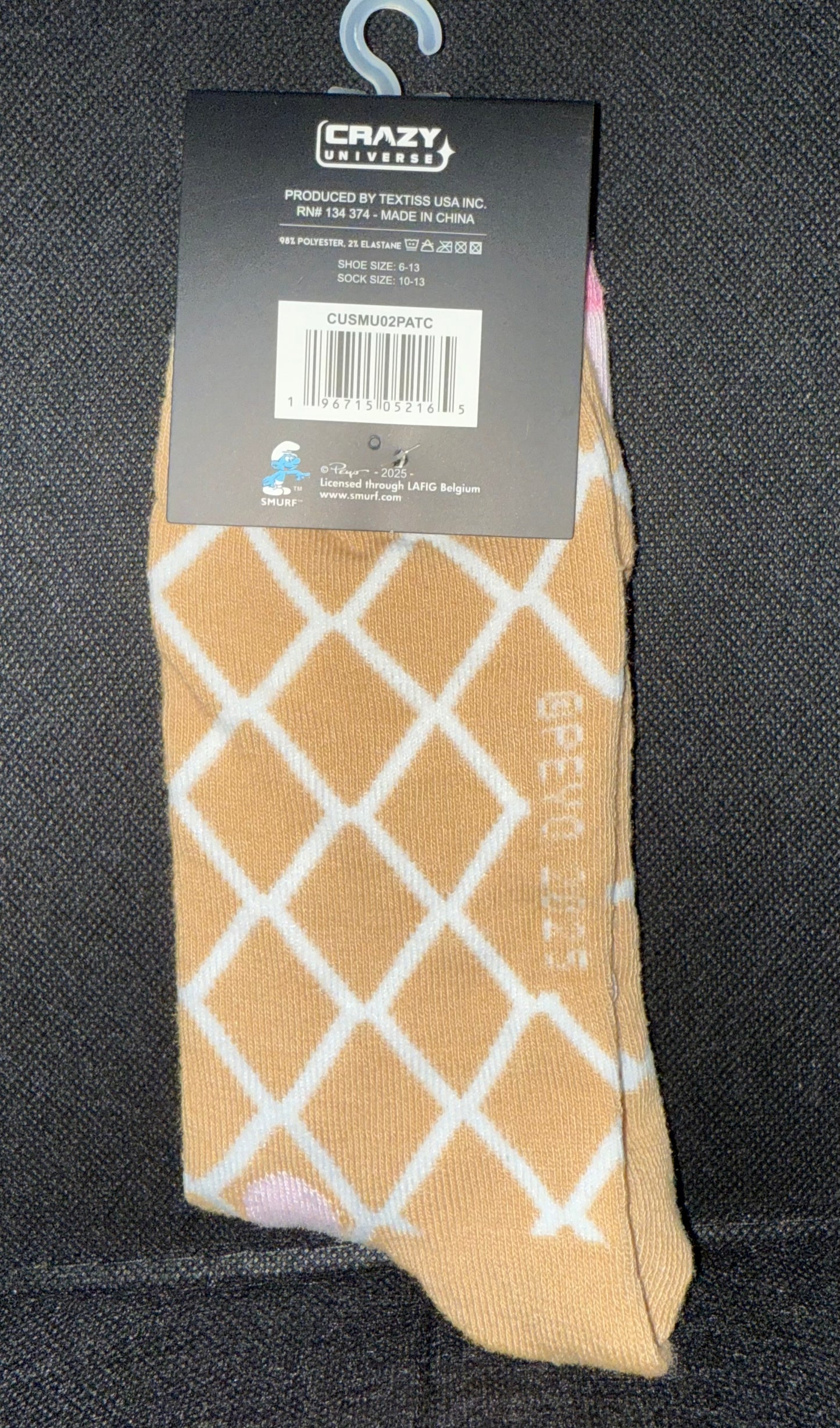 Smurfette crew socks