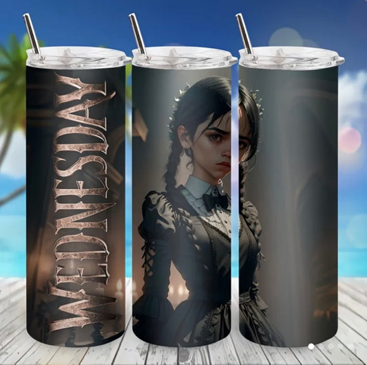 Wednesday Adams Tumbler Cup