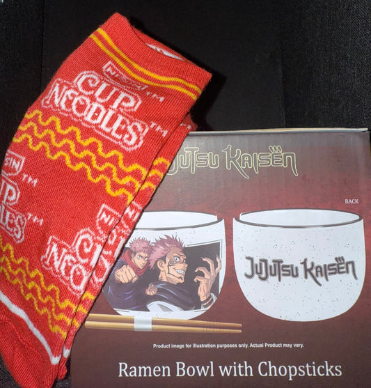 JuJu Kaisen Ramen Bowl/ Sock Set