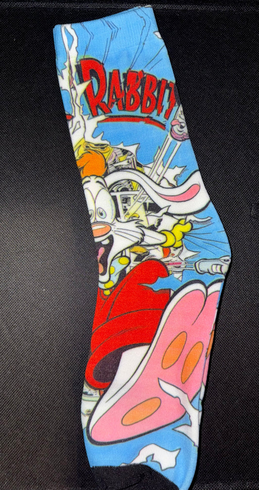 Roger Rabbit Crew Socks