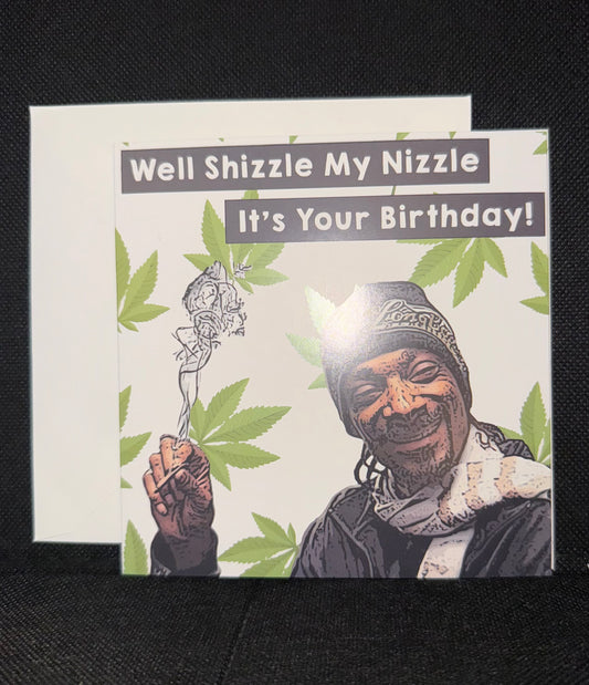 Snoop Dogg Stoner Birthday Card