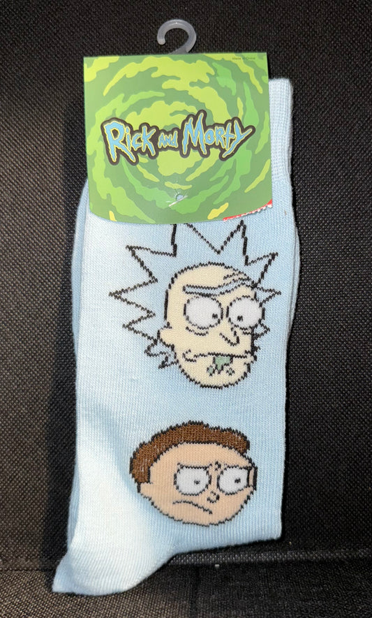 Rick and Morty Crew Socks