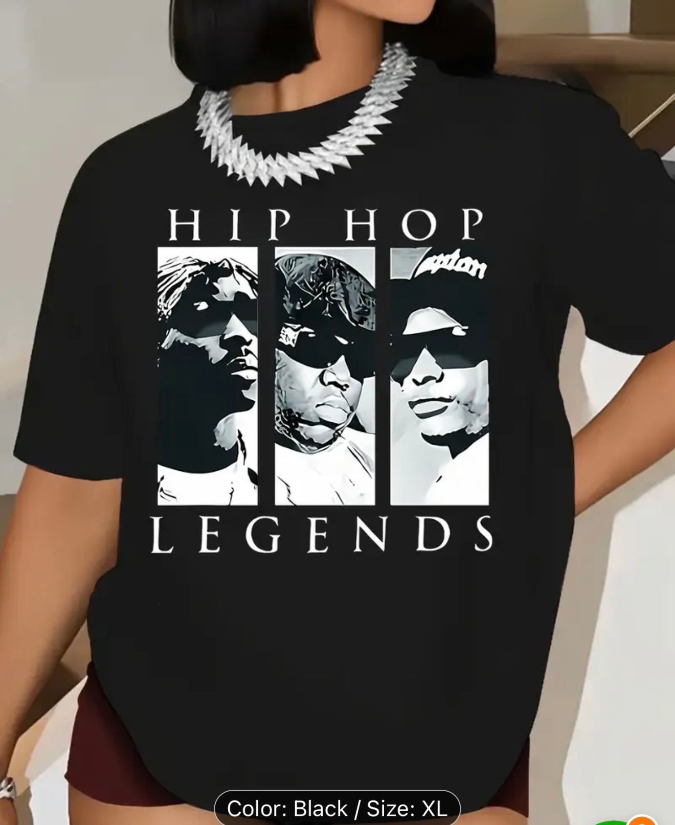 Hip Hop Legends Graphic T-Shirt