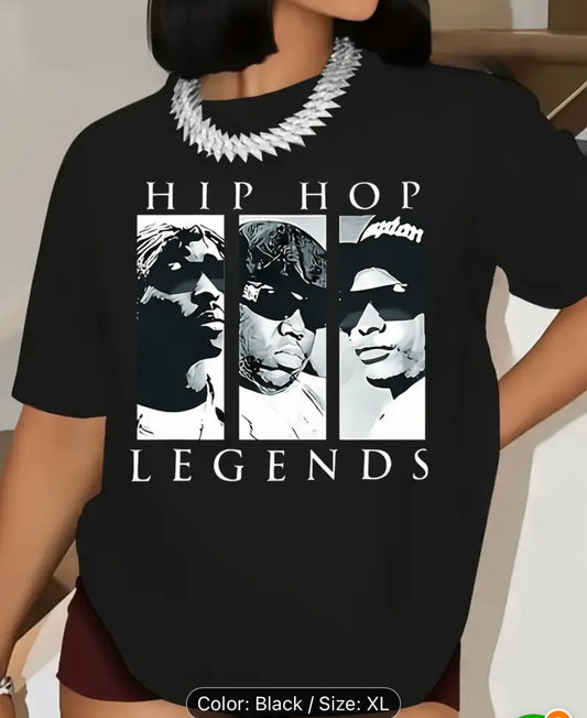 Hip Hop Legends Graphic T-Shirt
