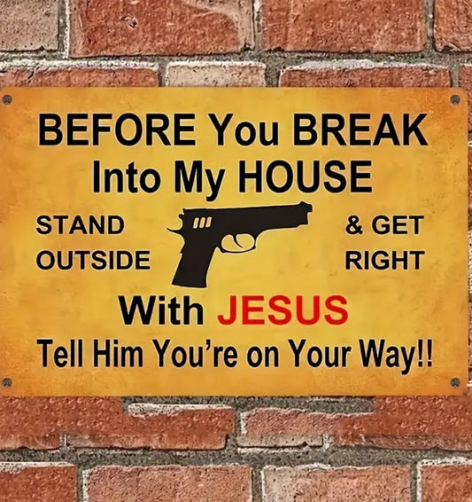 Funny Warning Sign
